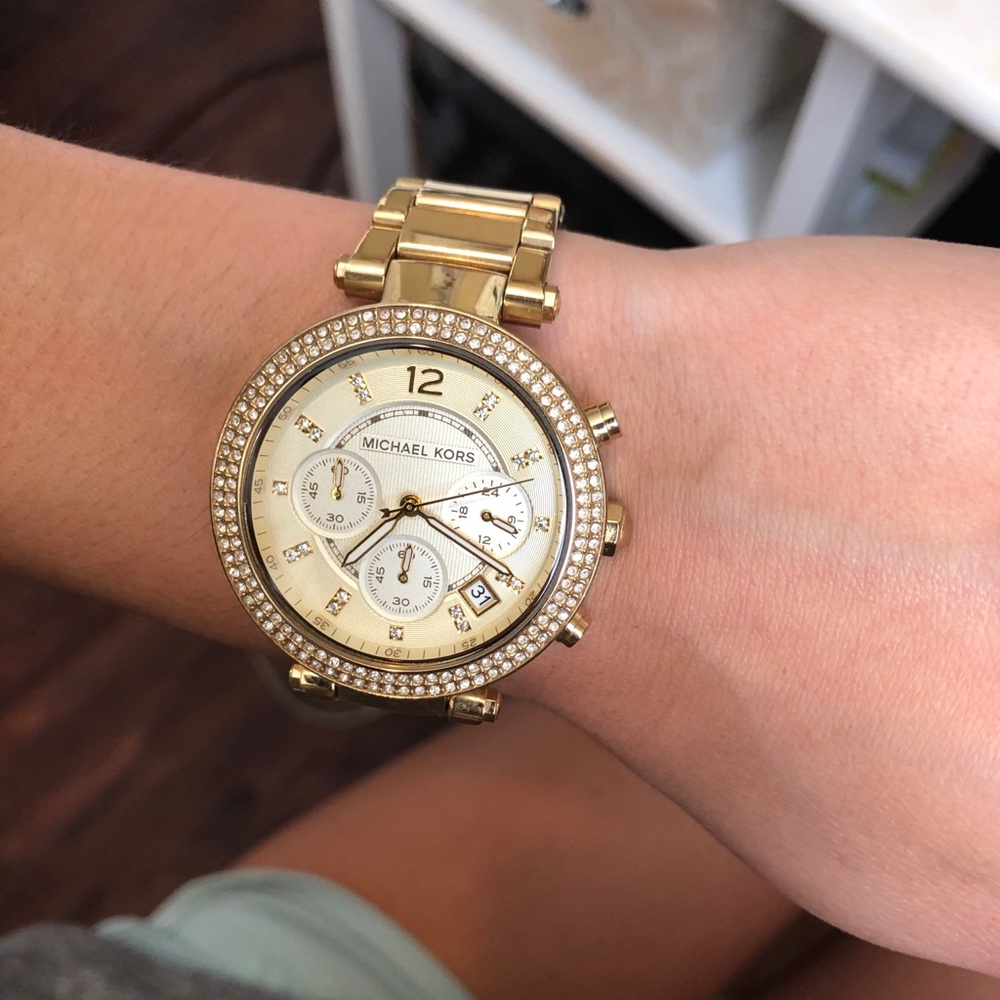 Michael Kors gold watch